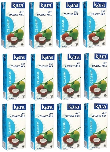 12x 1000ml Kara mleczko kokosowe 16-19% Uht Karton