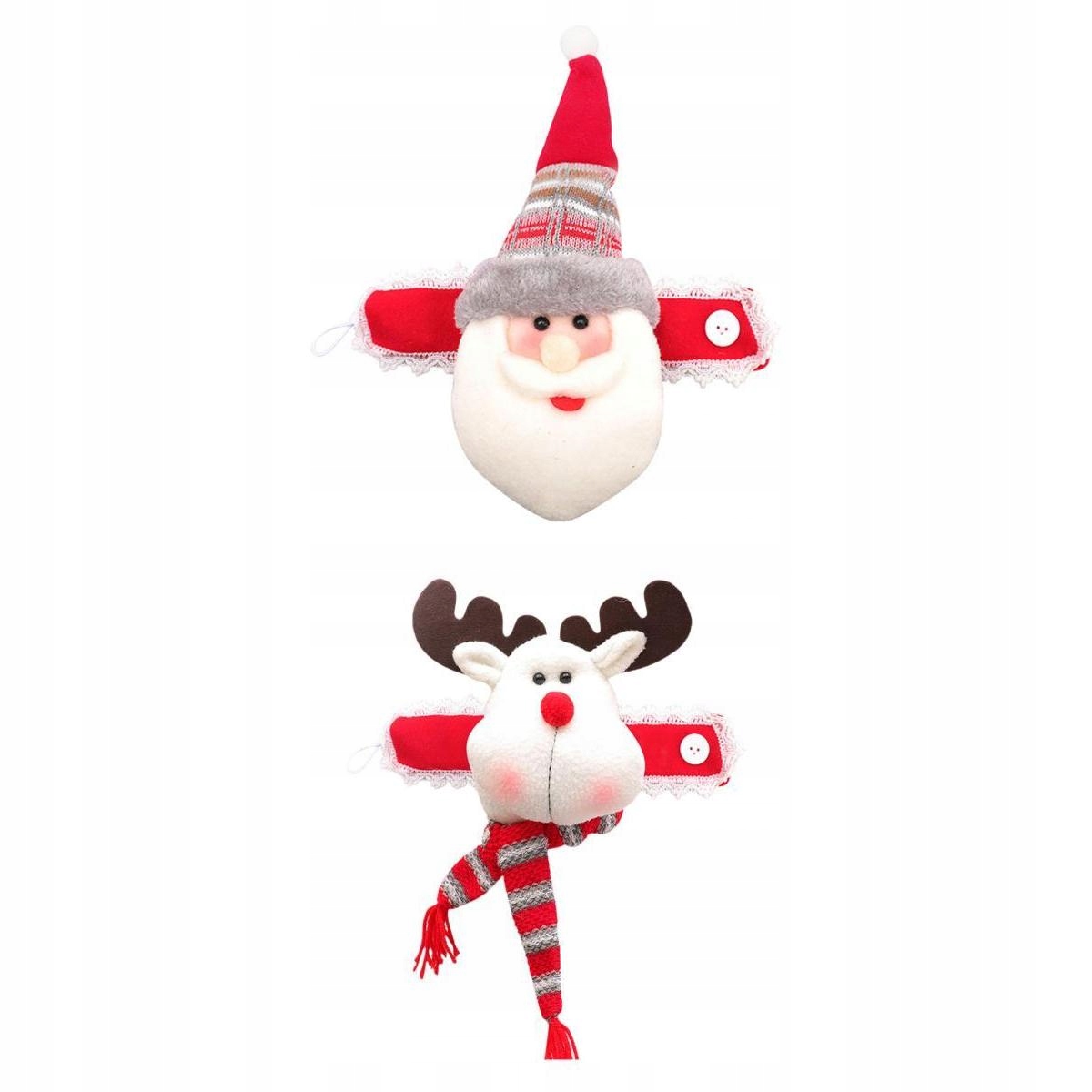 

Xmas Klamry do zasłon piękne na ozdoby zaciskowe