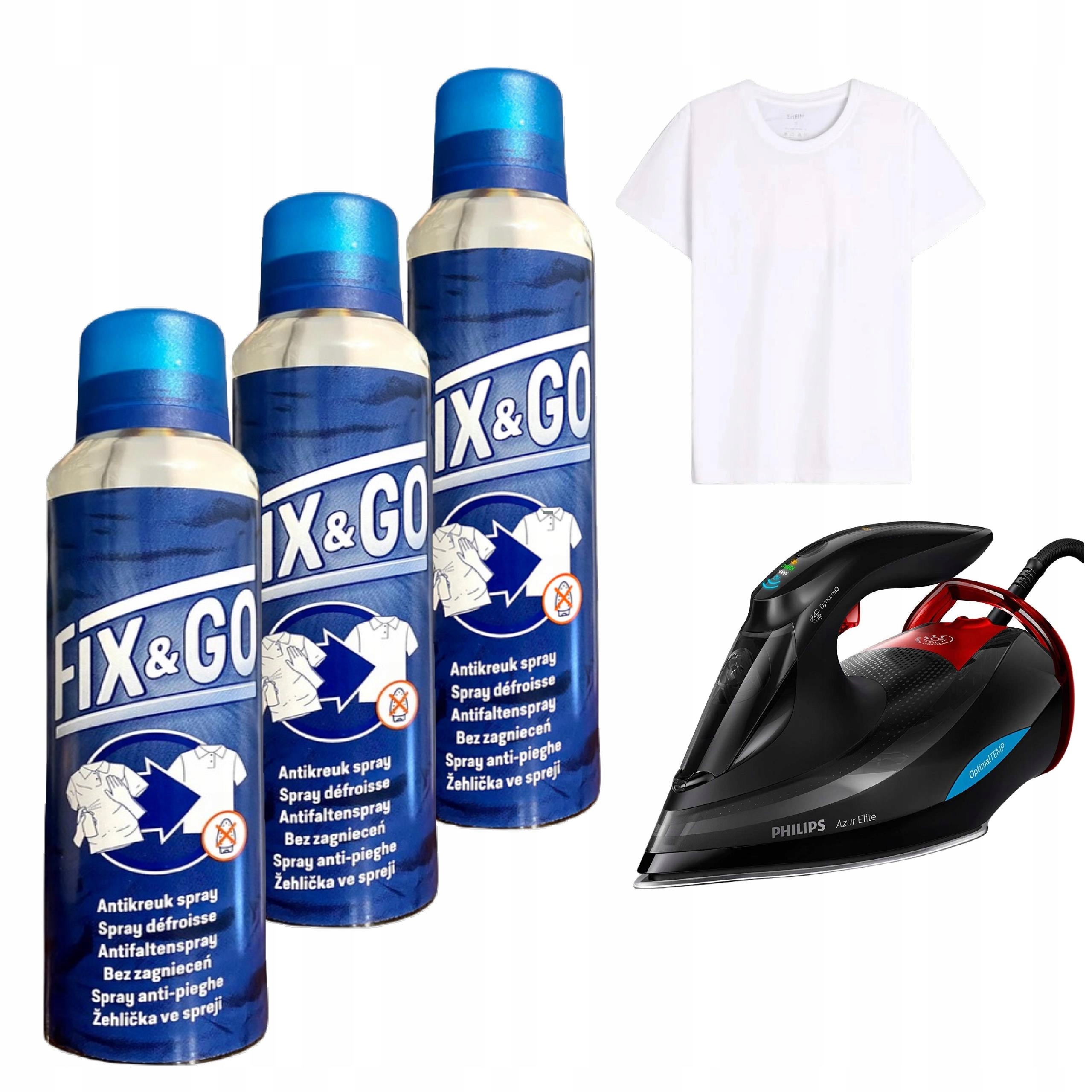 

3x Żelazko W Sprayu Spray Do Prasowania 185 ml
