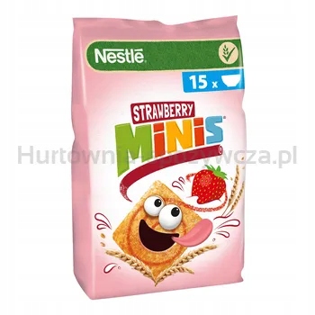 Levně Nestle Strawberry Minis vločky 450 g