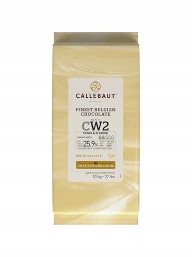 Levně Čokoláda bílá Callebaut 10000 g
