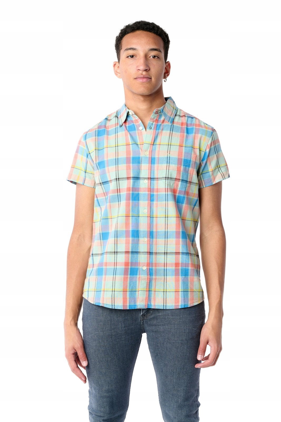 

Wrangler 1 Pkt Shirt Gossamer Green W5J14MG07 XL