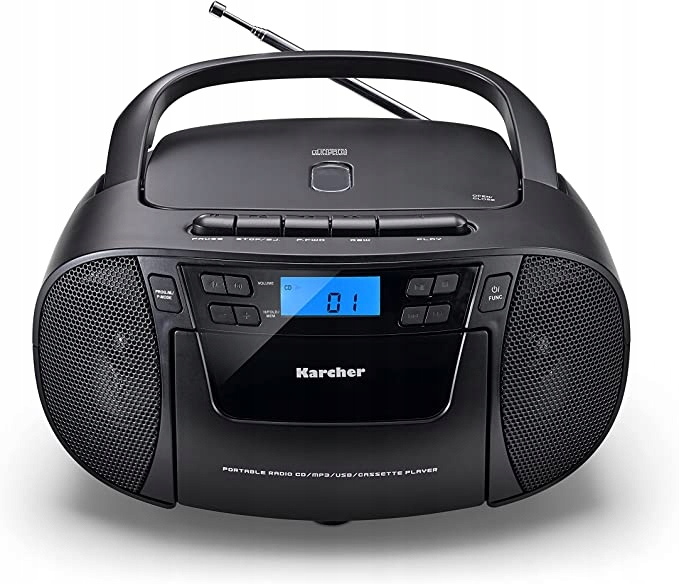 Kärcher RR5045 bombox Fm rádio CD/MP3 mgnetofón kazetový Usb