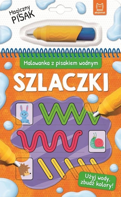 

Malowanka z pisakiem wodnym. Szlaczki