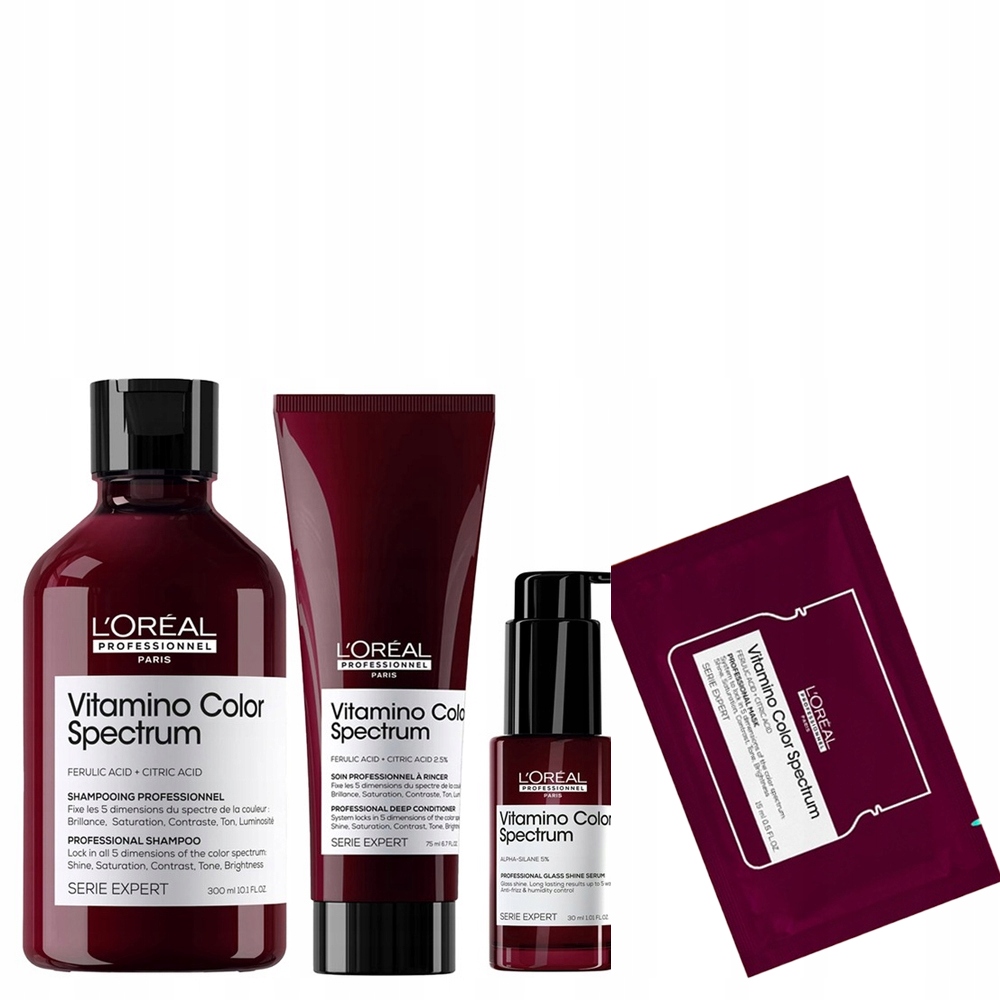Loreal Vitamino Color Spectrum ochrana barvy šampon kondicionér sérum +dárek