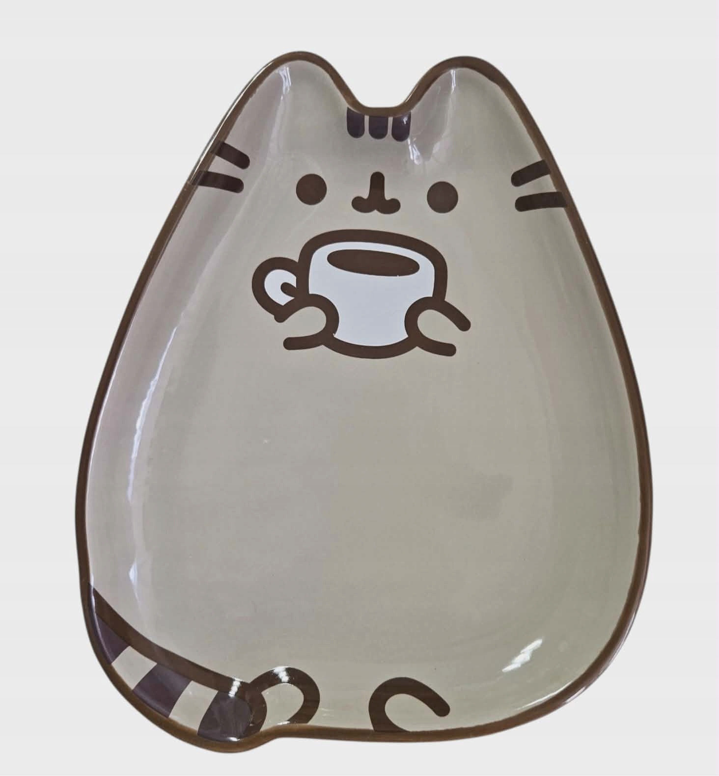 TALERZ CERAMICZNY PUSHEEN KAWKA 20 CM X 16 CM