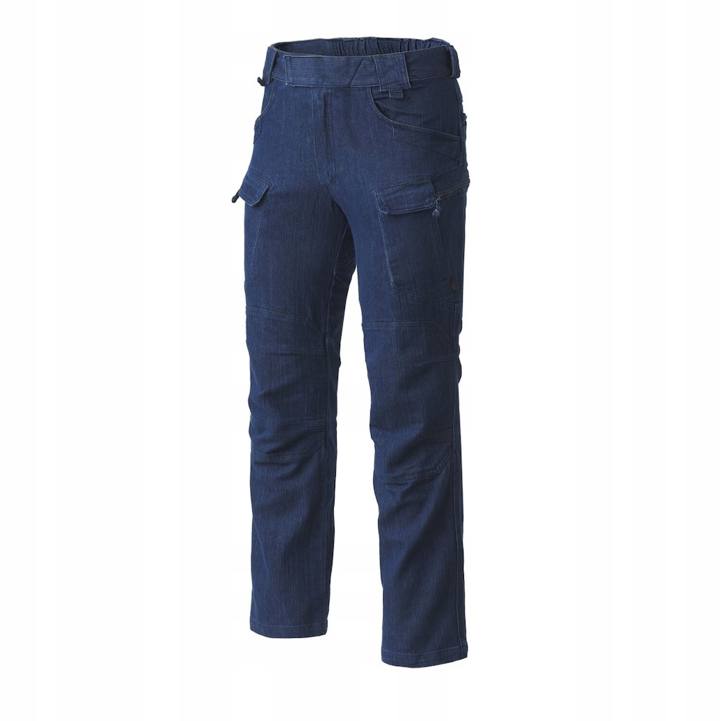 Taktické bojové kalhoty Helikon Utp Denim Stretch Marine Blue XL Long