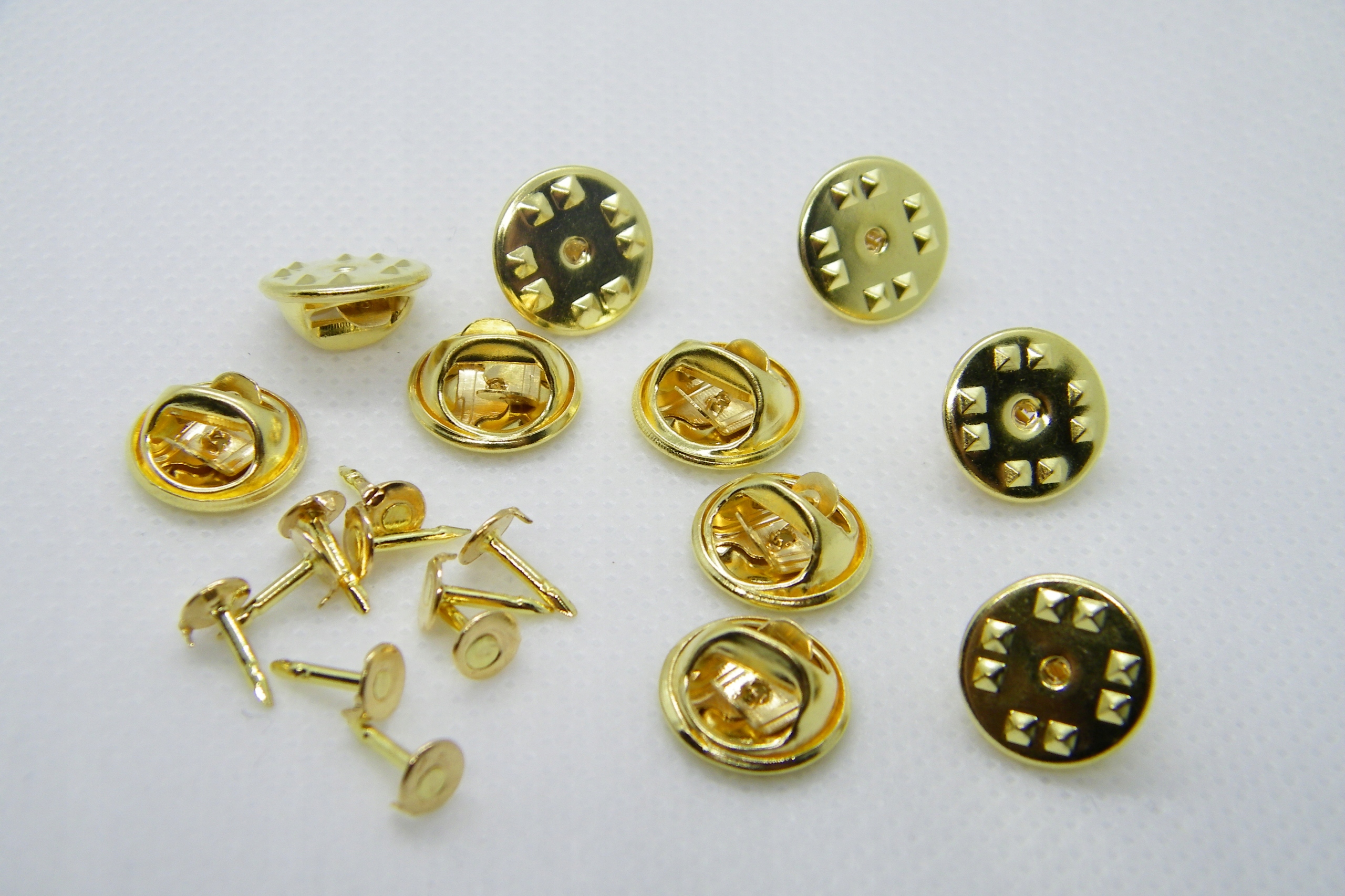 

Zapięcie zacisk motylek 10x przypinka wpinka pins