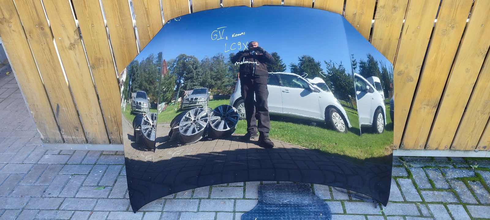 Capot VW Golf V kombi LC9X