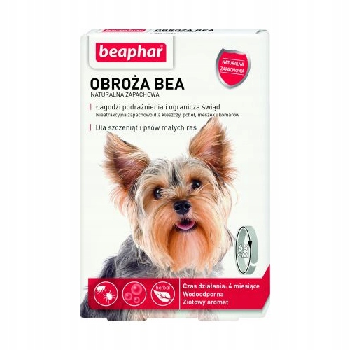 

Beaphar Obroża Bea Naturalna Zapachowa Dla Psa S