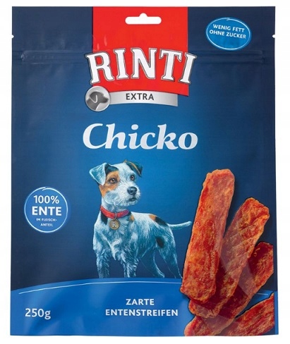 Levně Rinti Chicko lahůdka s kachnou 3 x 250 g