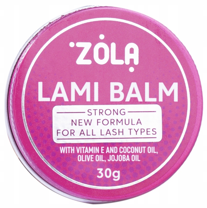 Lepidlo bez lepidla na laminování řas liftingové Zola Lami Balm 30 g Pink