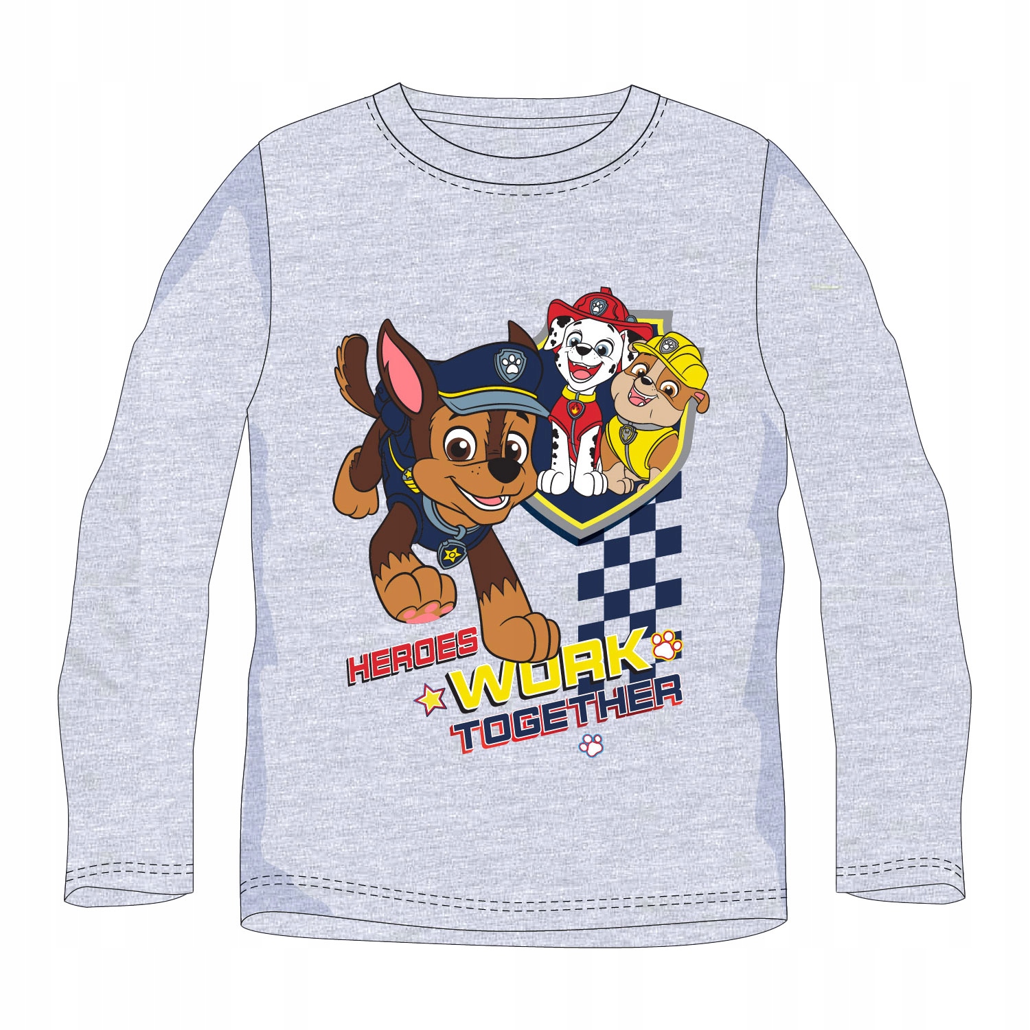 

R:134 Bluzka Chłopięca Długi Rękaw Psi Patrol