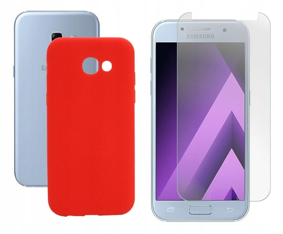 

Etui Jelly Case Matt do Galaxy A5 2017 A520 +szkło