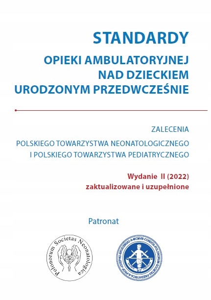 

Standardy Opieki Ambulatoryjnej Nad Dzieckiem 2022