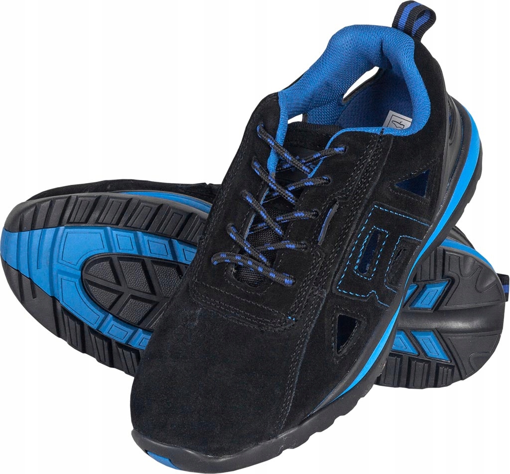 Buty robocze sandały ochronne skórzane z podnoskiem Reis r. 46