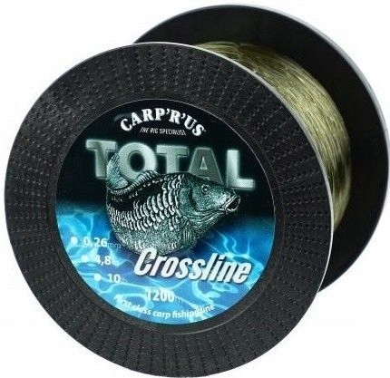 Żyłka Carp'R'Us Total Crossline 0,31mm/1200m Brown