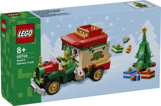 stavebnice Lego 40746 Náklaďák svatého Mikuláše