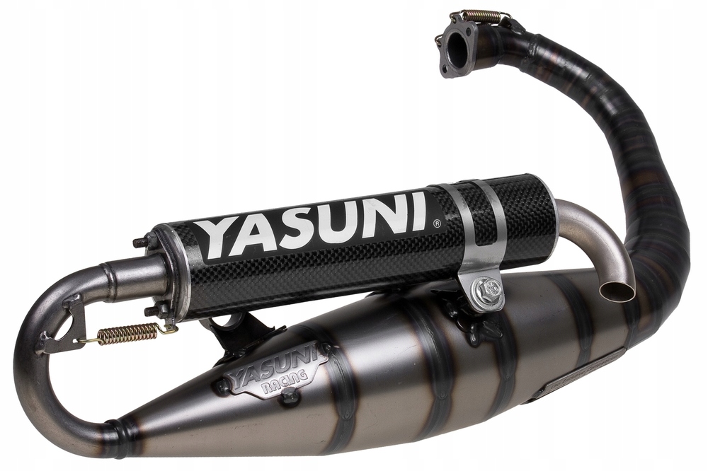 Výfuk Yasuni Carrera 16 Carbon Black Edition, Minarelli stojace Yamaha