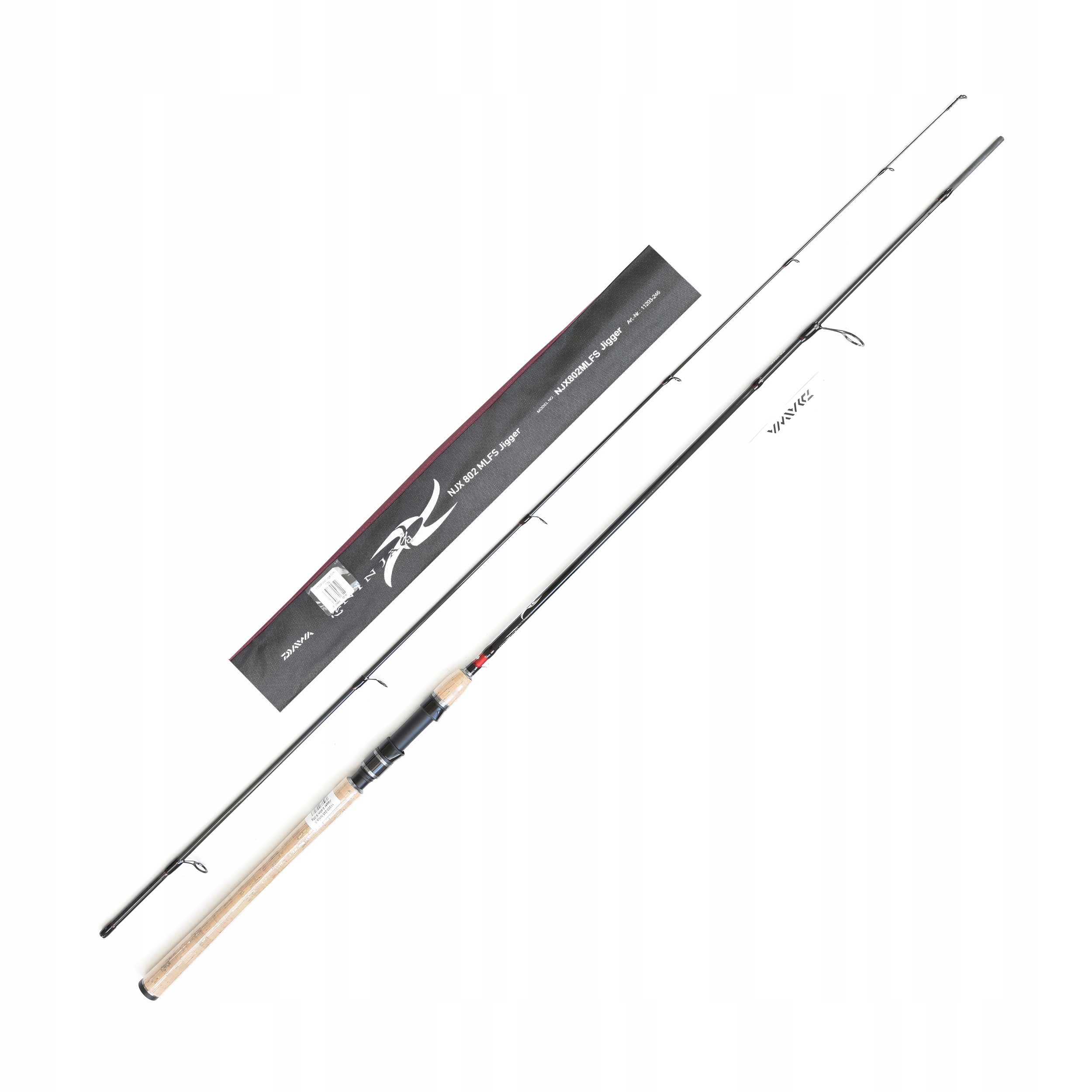 Wędka spiningowa Daiwa Ninja X Jiggerspin 2.40m 7-28g lekkie szybkie blanki