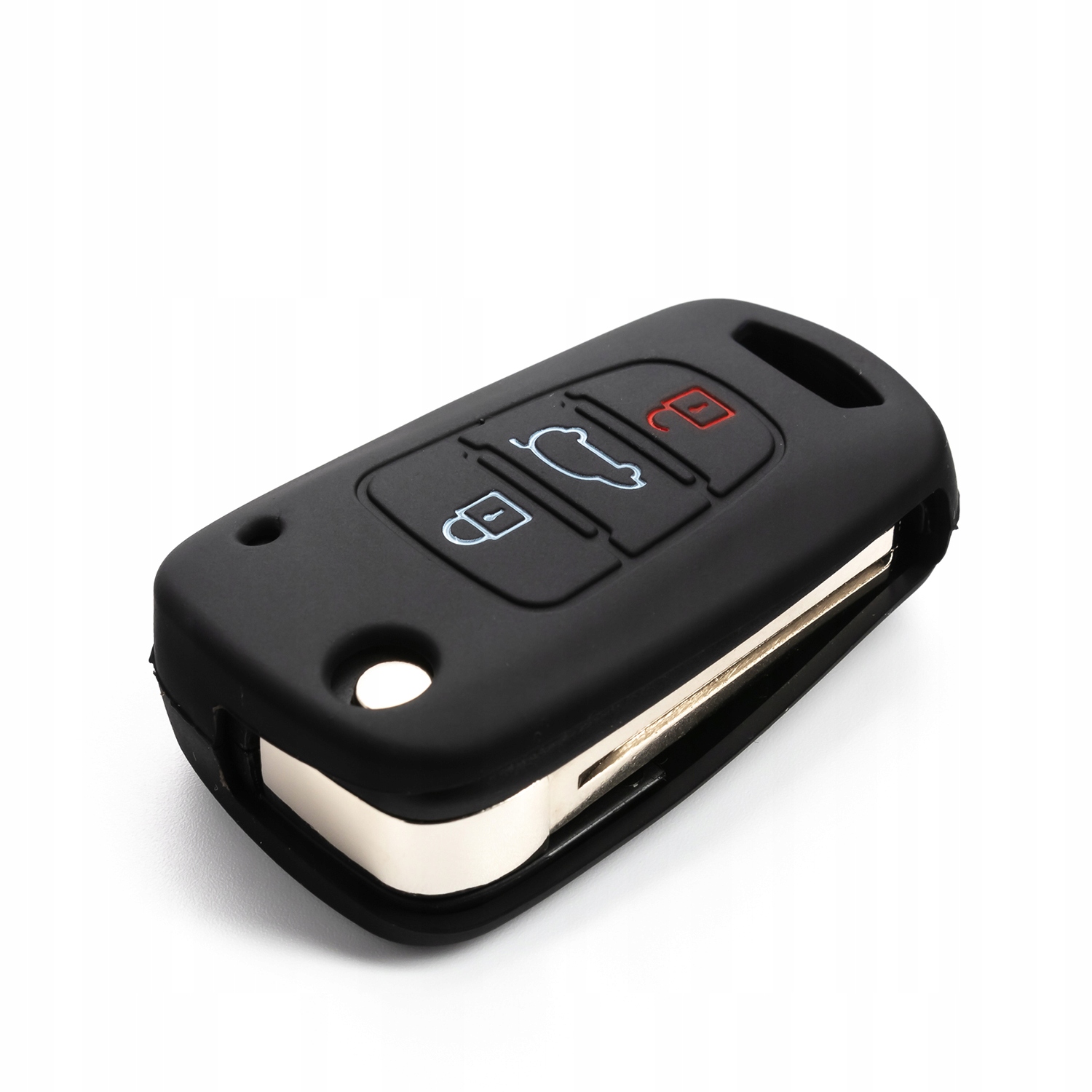 Zdjęcie AWparts ETUI SILIKONOWE NA KLUCZYK KIA Sportage Ceed Sorento Venga - CZARNE