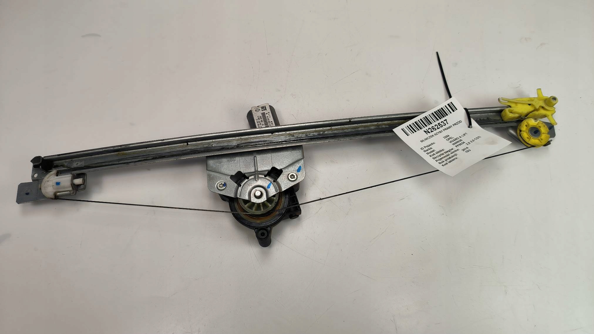 window regulator right front 541613212 OPEL VIVARO A LIFT