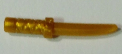 

Lego 37341b Pearl gold nóż 1szt Nowy AK1
