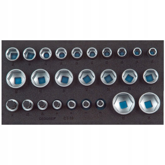 Modul nástrojov CT1/3 "Nástavce, 6-katové gedore