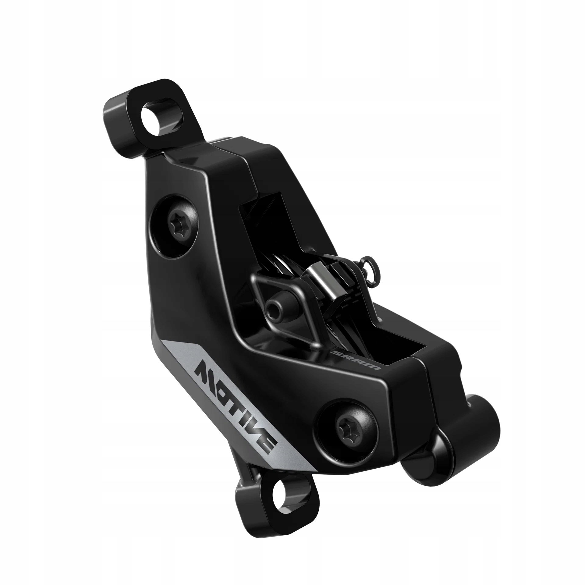 Sram Brzdový Třmen Motive Silver A1+ Gloss Cerná Anodized, Motive Silver