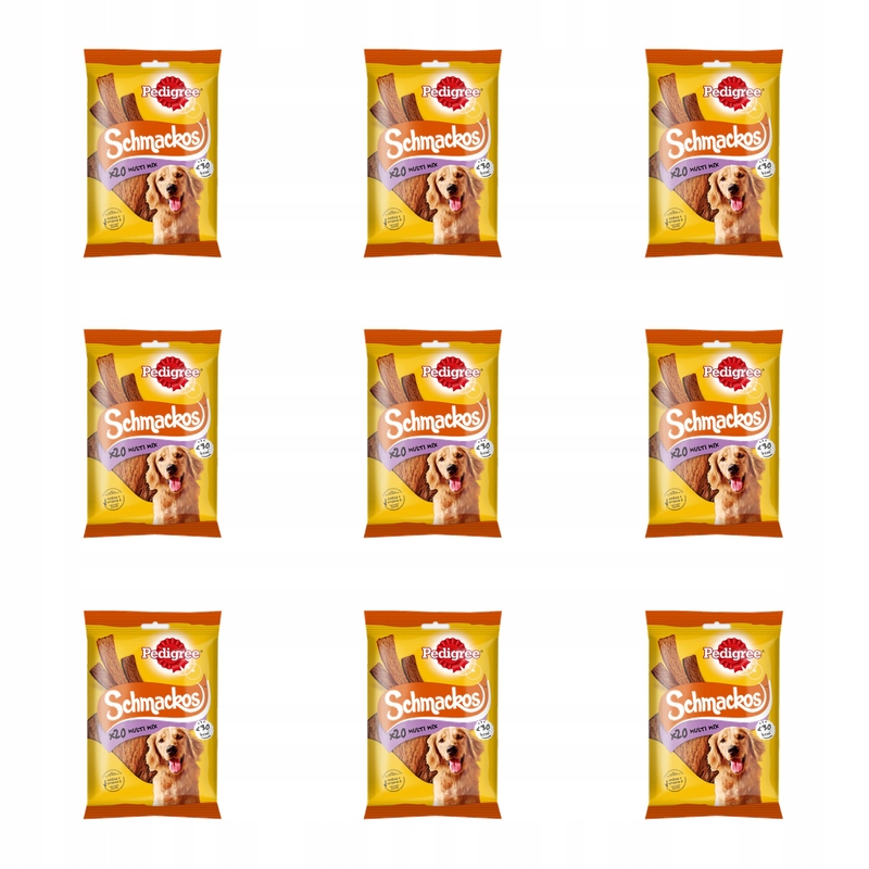 Pedigree Schmackos 144g X9
