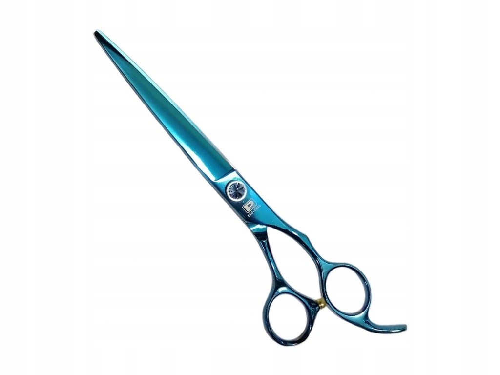 Pro Feel Japan DBP-75 Blu Profi extra dlouhé nůžky na vlasy 7,5' 19cm