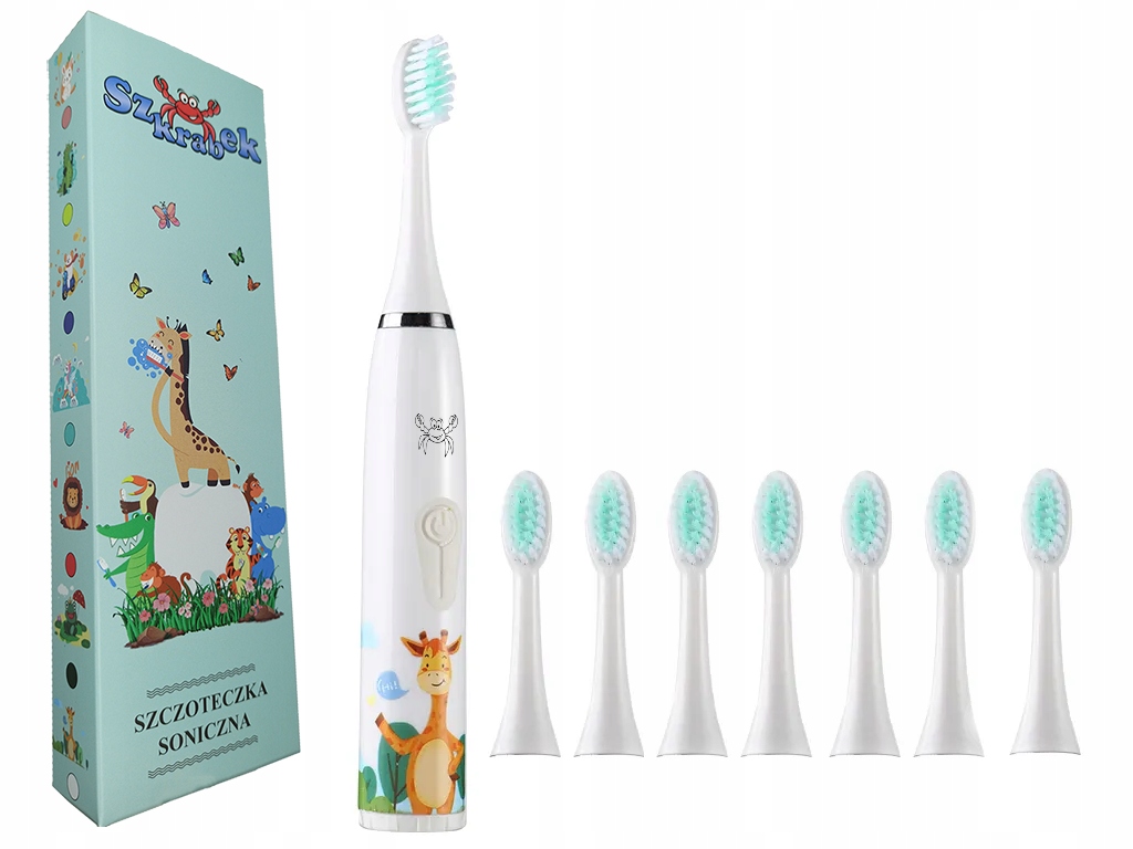 

Szczoteczka Soniczna Elektryczna Dla Dzieci Żyrafa