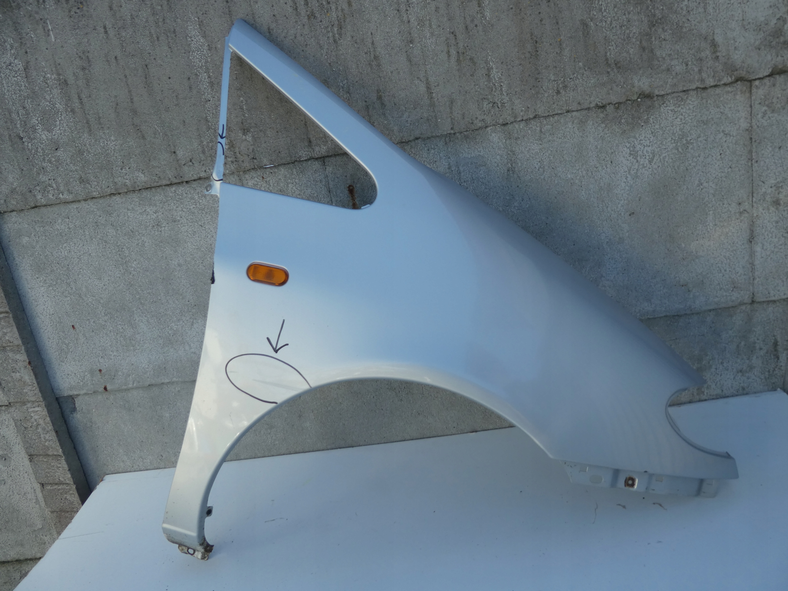 VW SHARAN MK1 fender right front front
