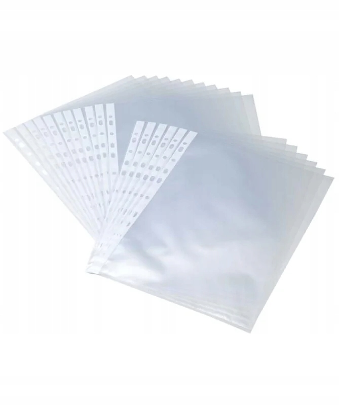 Koszulki groszkowe 100 szt na dokumenty A4 Marka Bantex