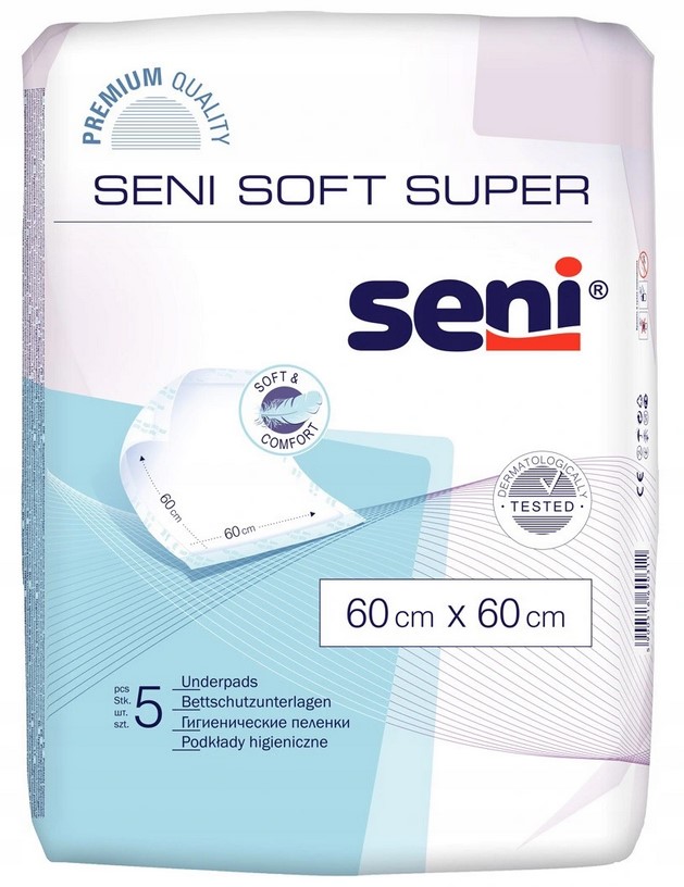 

Seni Soft Podkłady Higieniczne 60x60cm 5szt