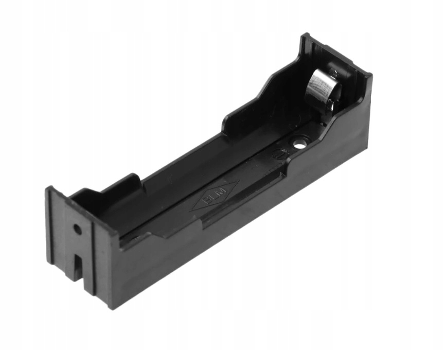 uchwyt holder koszyk 18650 - 1 ogniwo Li-ion PCB