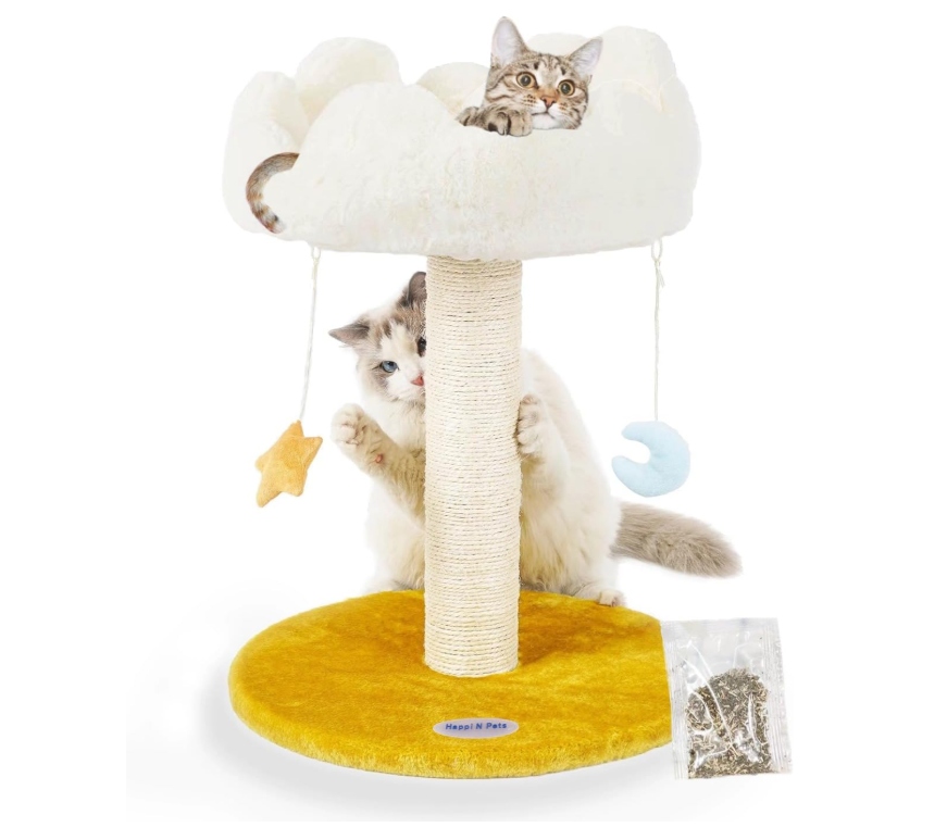 Drapak niski, legowisko Happi N Pets do 60 cm