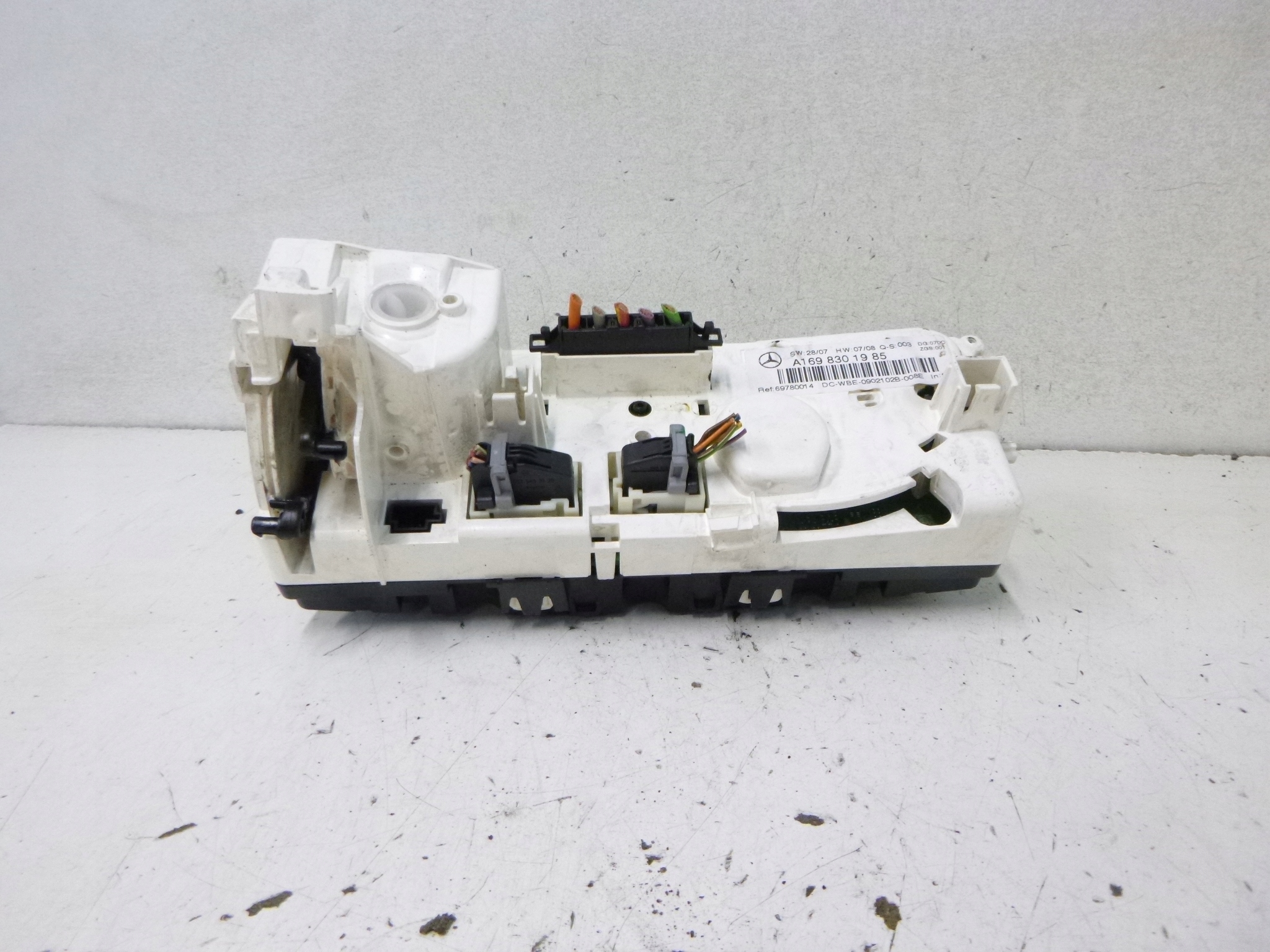 BOUTON UNITE COMMANDE CLIMA MERCEDES W169 2009R.