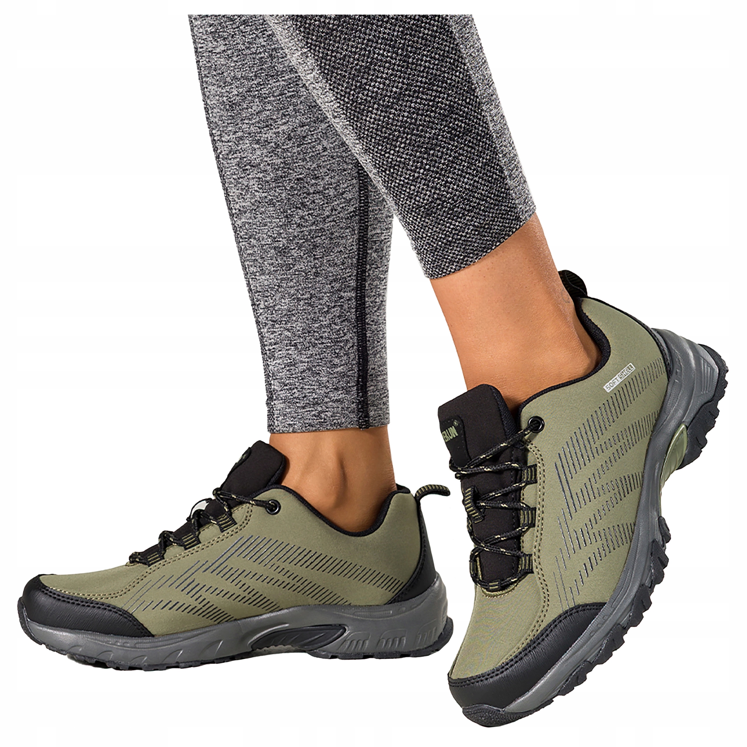 Sportovní Trekingové boty Dámské Lehké Pohodlné Prodyšný Softshell vel. 36