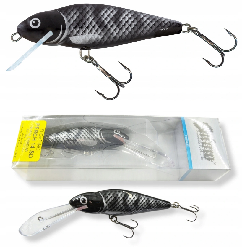 Limited! Salmo Wobler Perch Sd Floating 14cm/58g