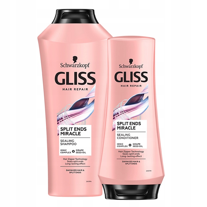 

Gliss Split Ends Miracle Szampon do Włosów Odżywka