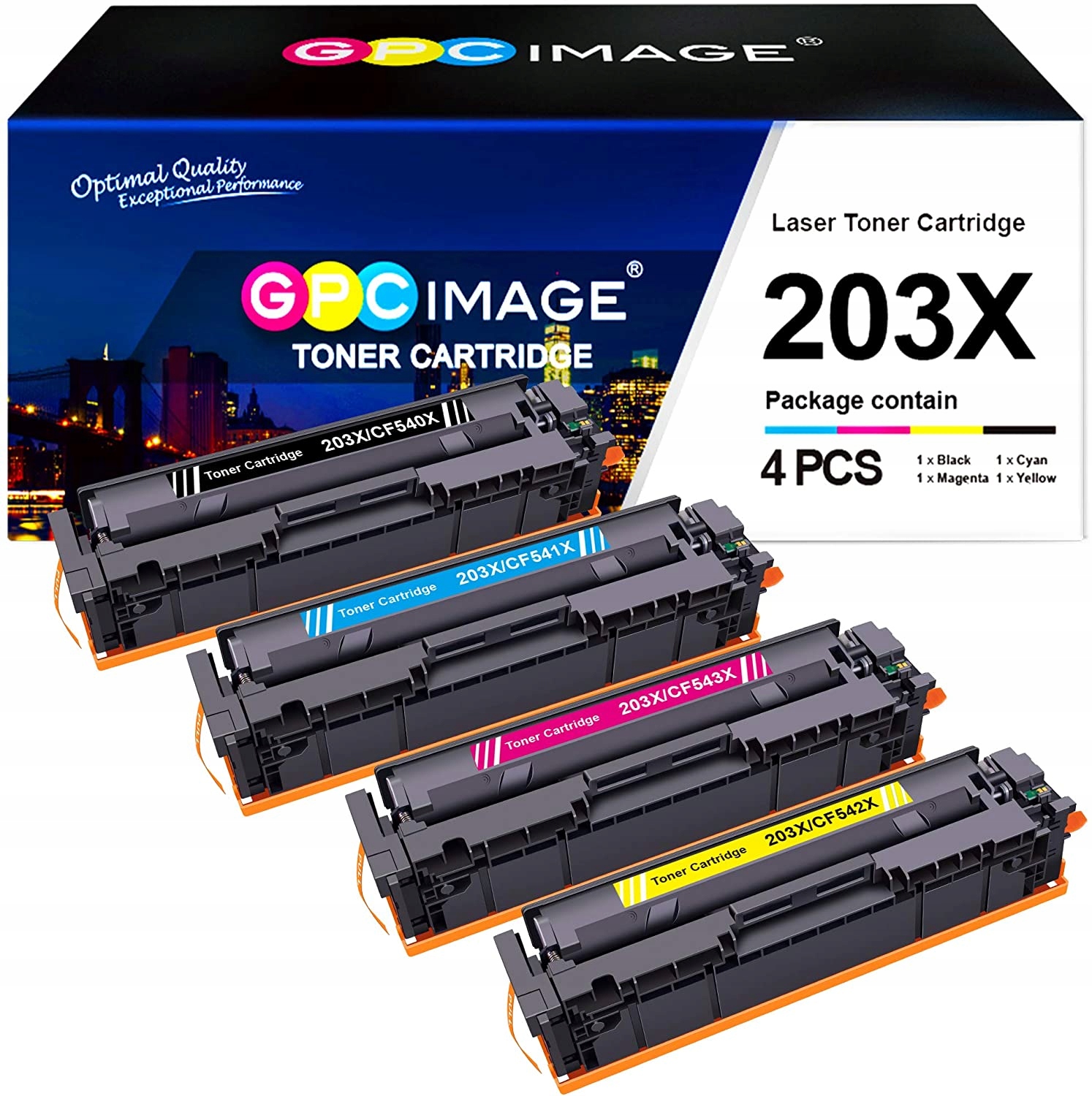 Toner Gpc Image 203X pro Hp Komplet