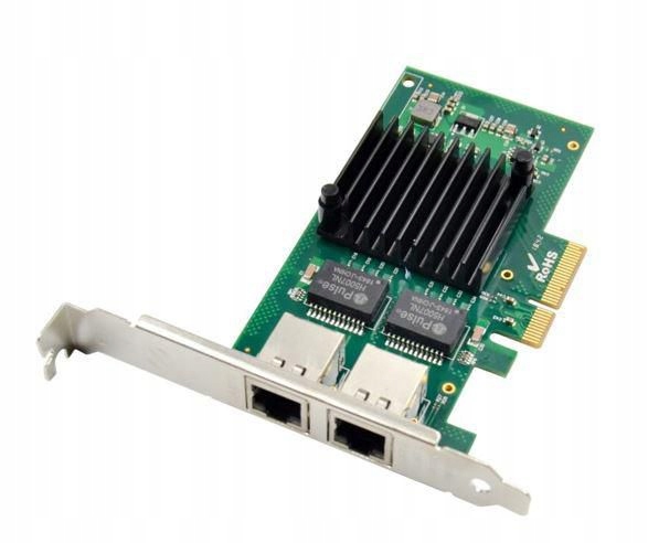 Sieťová karta MicroConnect 2 porty RJ45, PCIe