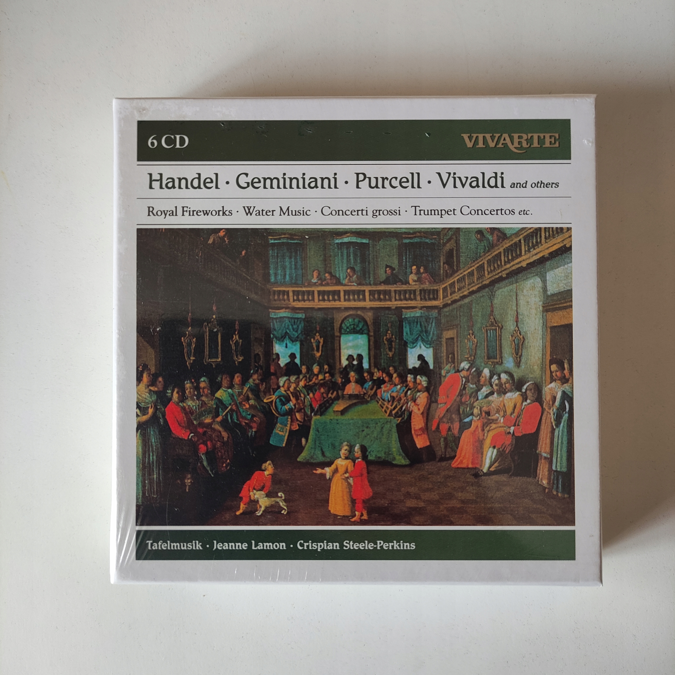 Handel Geminiani Purcell Vivaldi Vivarte 6x CD