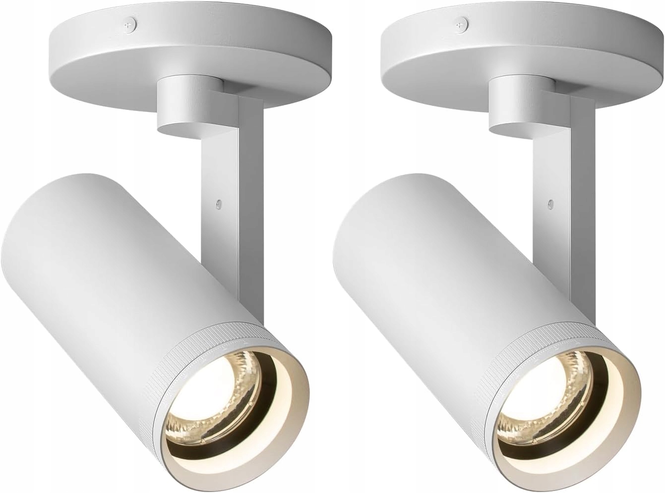 Led stropný reflektor 12W Aisilan MS010a nastaviteľný, biely, otočný, 2 ks
