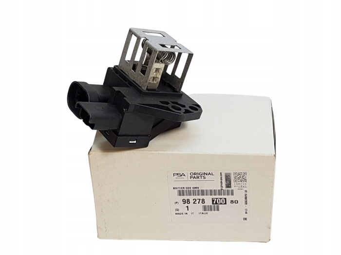 Odporový ventilátor Peugeot 208 2008 301 407 508 1.2 1.4 1.6 2.0