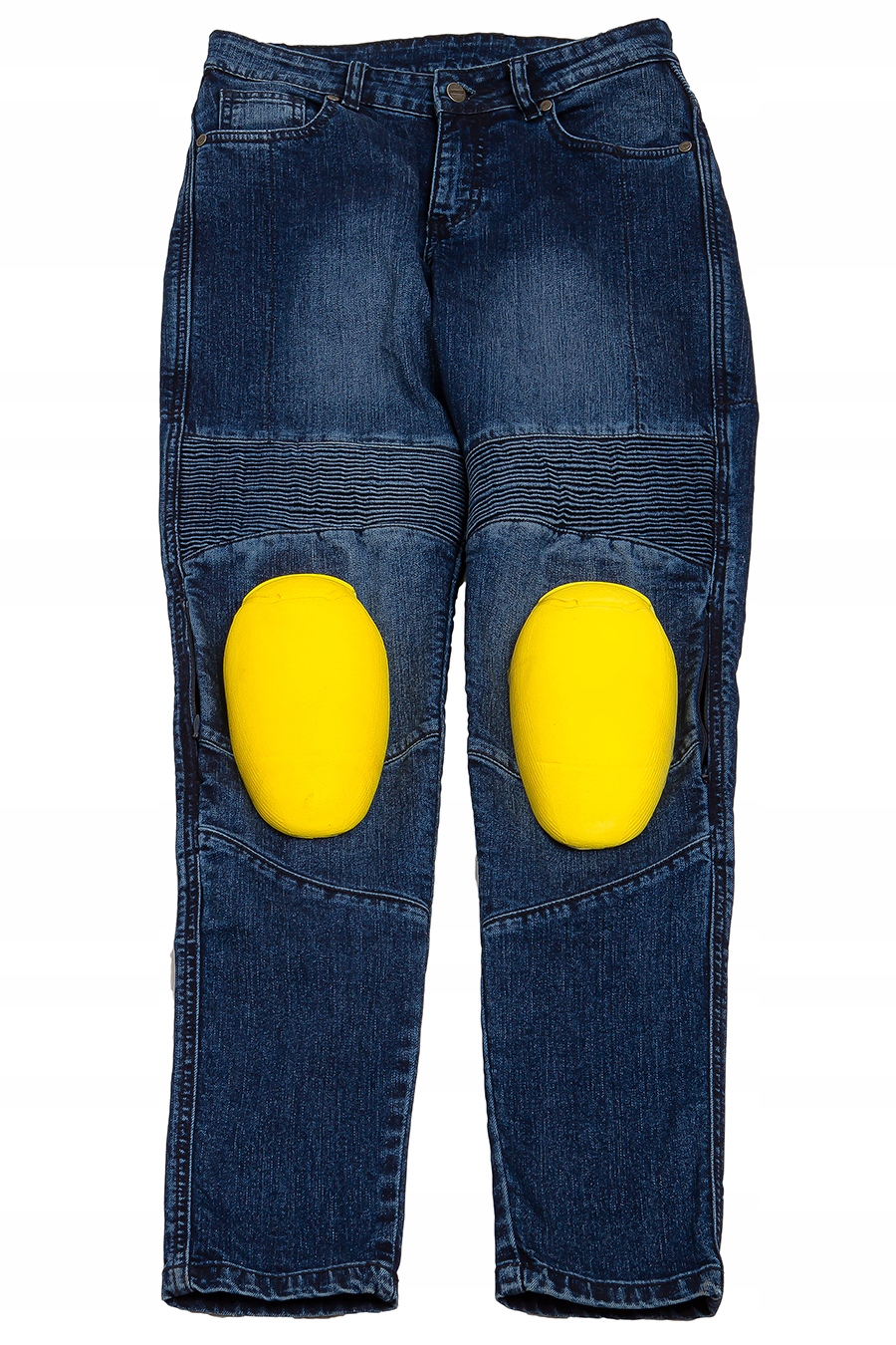 DAMSKIE JEANSY SPODNIE NA MOTOR OZONE AGNESS 4XL Kolor niebieski granatowy