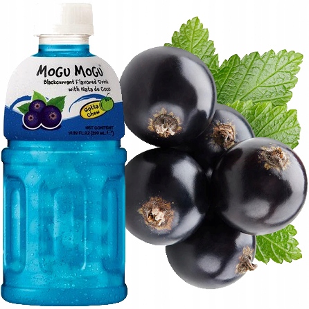 

Napój Porzeczkowy z Nata De Coco 320ml Mogu Mogu
