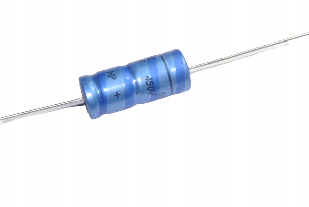 

10uF 450V Kondensator osiowy elektrolityczny Bc