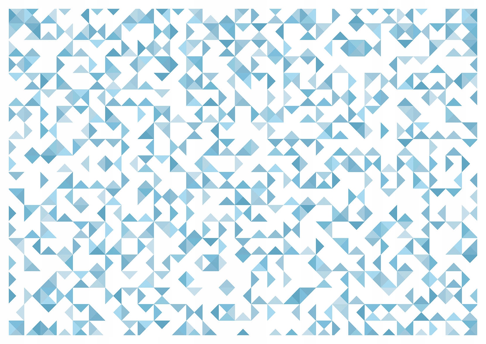 Fototapeta Geometrické trojuholníky modré vinylové 460x300 lepidlo